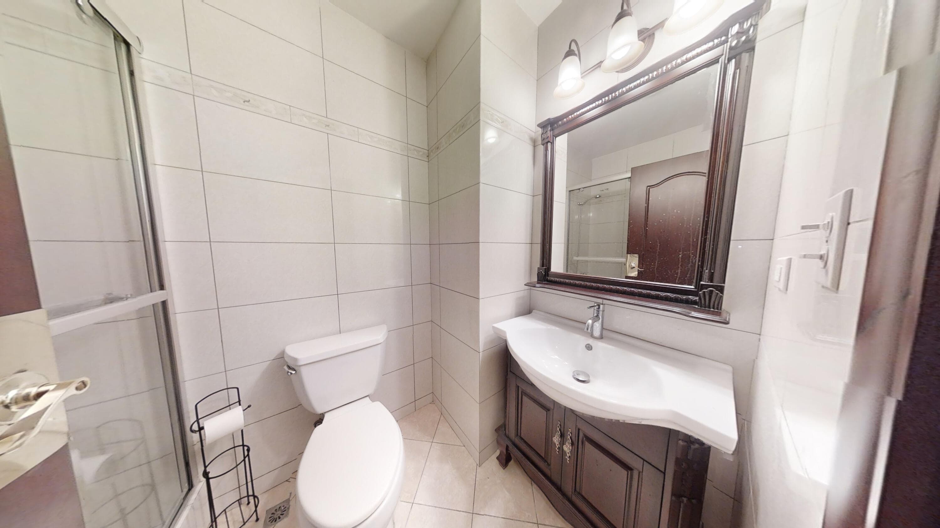 1st floor hallway bathroom